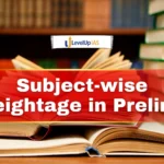 Subject-wise Weightage in Prelims: What Actually Matters in 2026