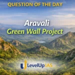 Question of the Day – Aravali green wall project