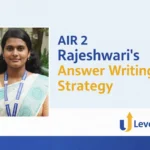 AIR 2 Rajeshwari’s Answer Writing Strategy