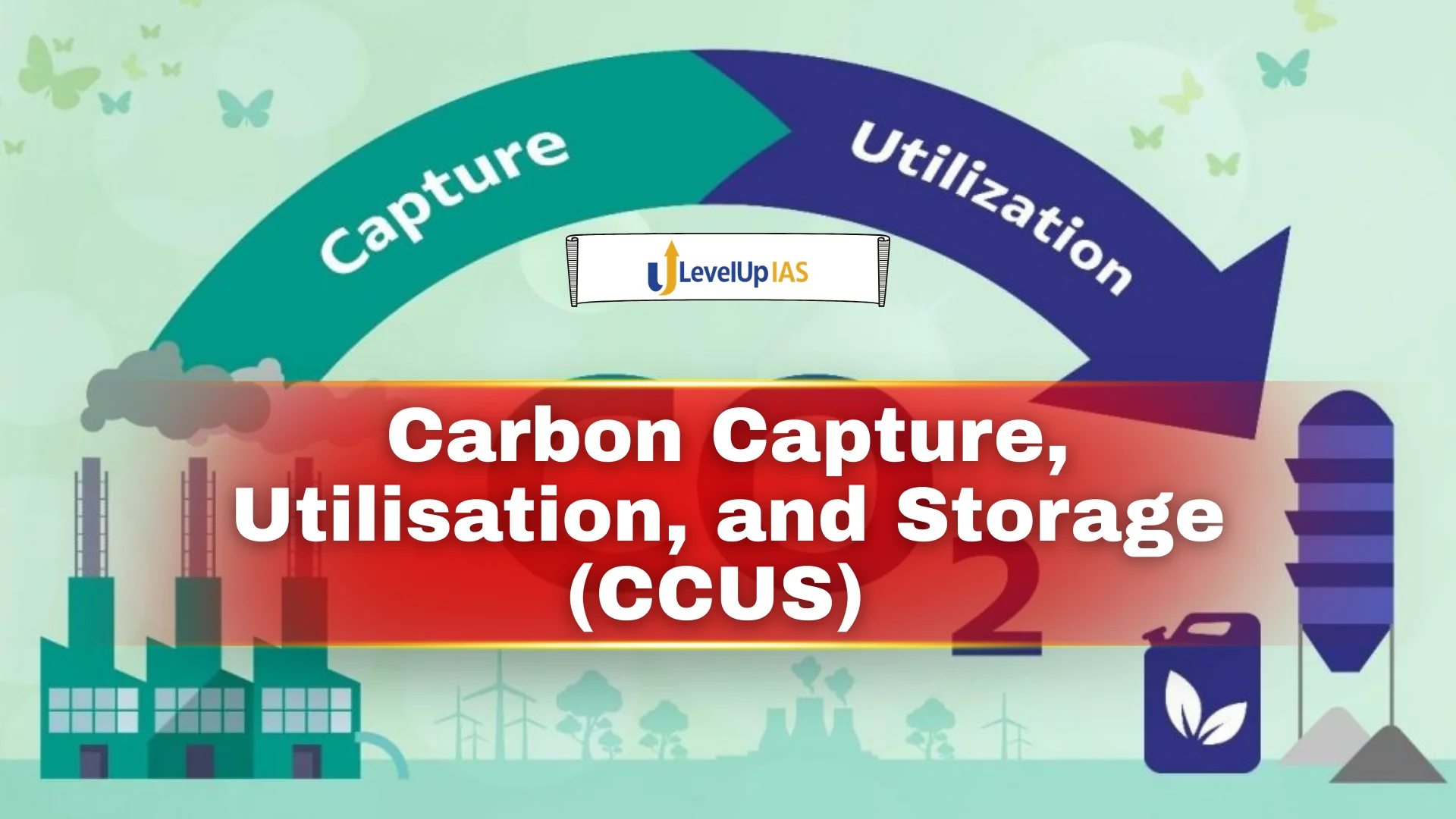 Carbon Capture, Utilisation, and Storage (CCUS) technologies