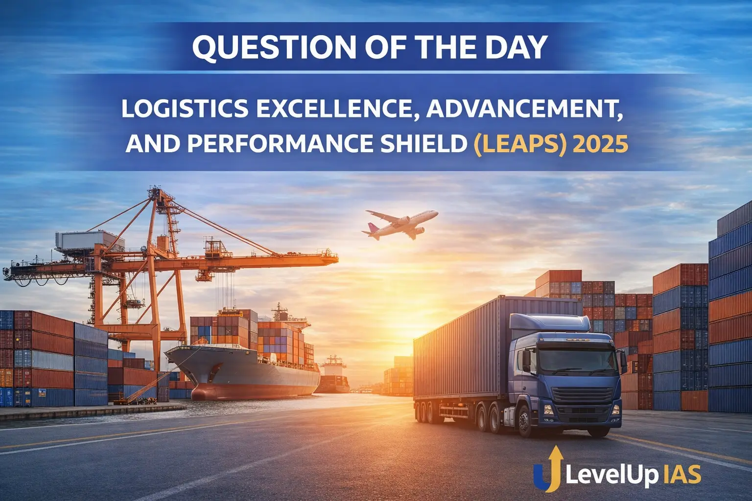 Question of the Day – LOGISTICS EXCELLENCE, ADVANCEMENT, AND PERFORMANCE SHIELD (LEAPS) 2025
