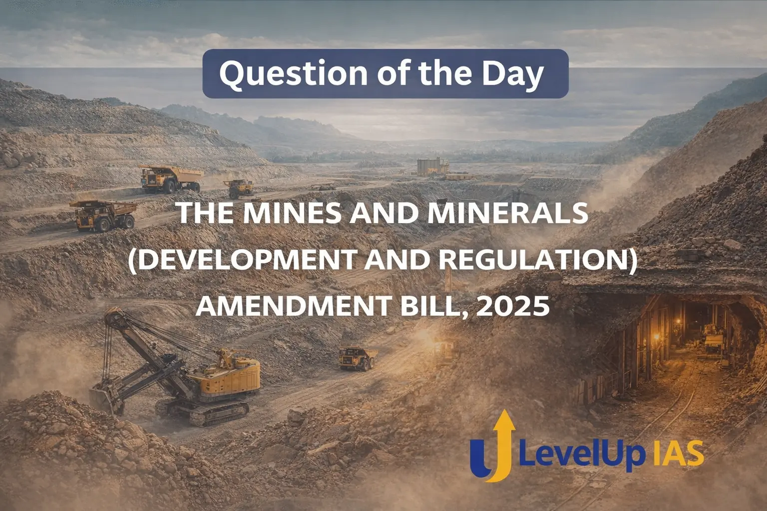 Question of the Day – THE MINES AND MINERALS (DEVELOPMENT AND REGULATION) AMENDMENT BILL, 2025