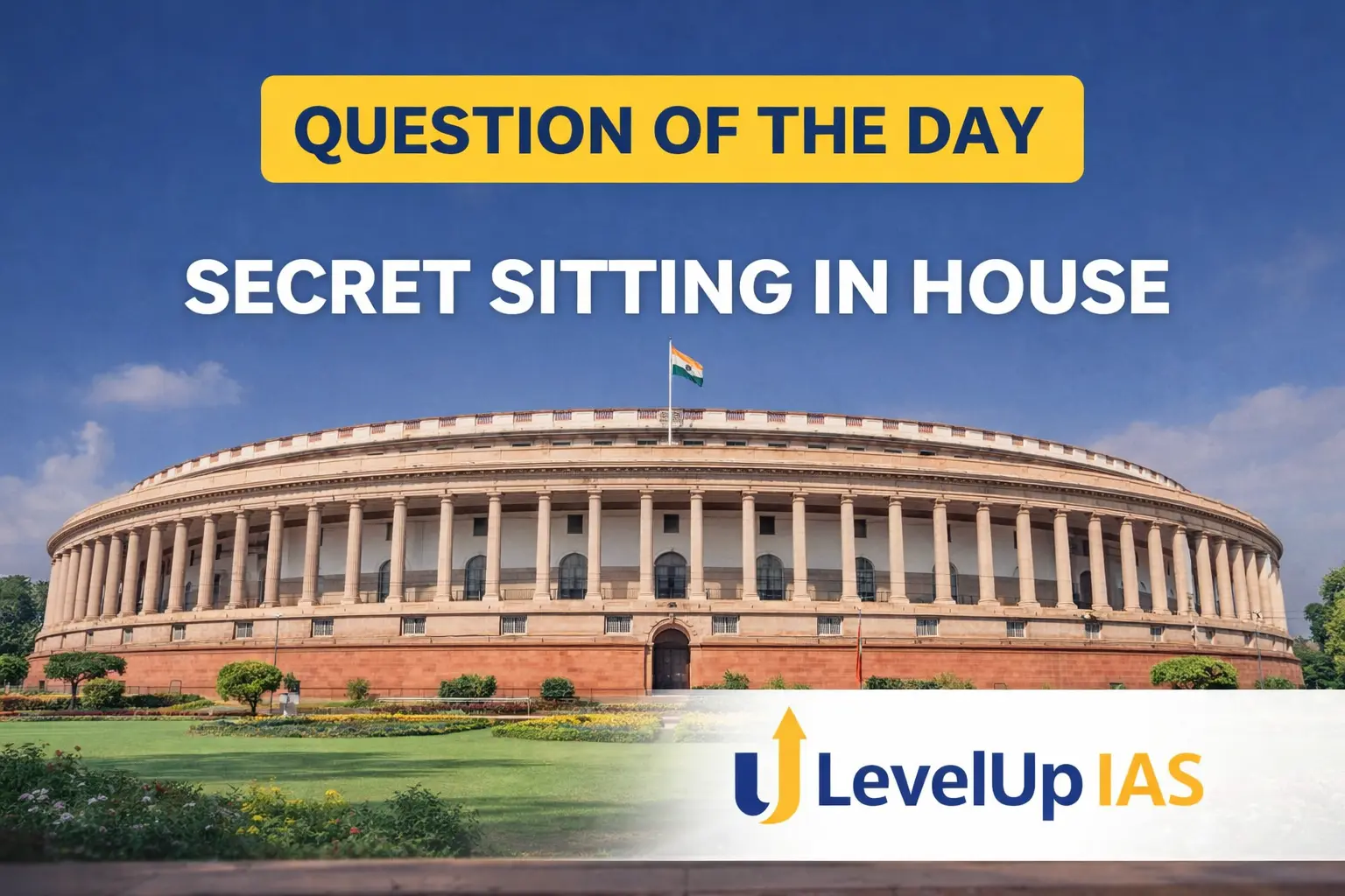 Question of the Day – Secret sitting in house