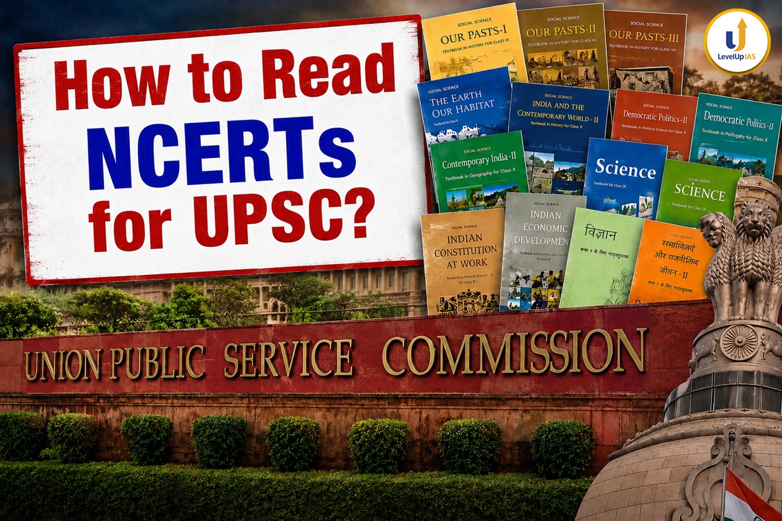 How to Read NCERTs for UPSC: Subject-Wise Strategy & Notes Making