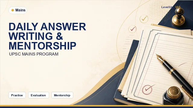 Daily Answer Writing and Mentorship Program - 2024