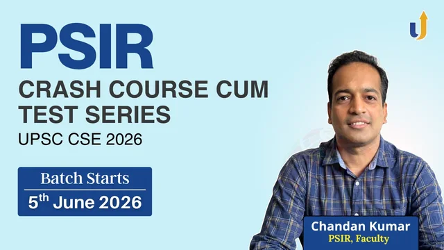 PSIR Crash Course & Test Series 2026