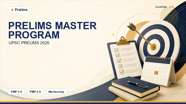 Prelims Master Program (PMP 3.0) & (PMP 4.0) - 2026