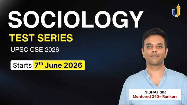 Sociology Optional Test Series 2026