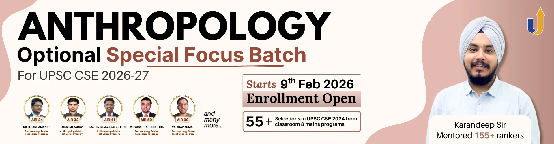 Anthropology Special Focus Batch 2026-27 by LevelUp IAS