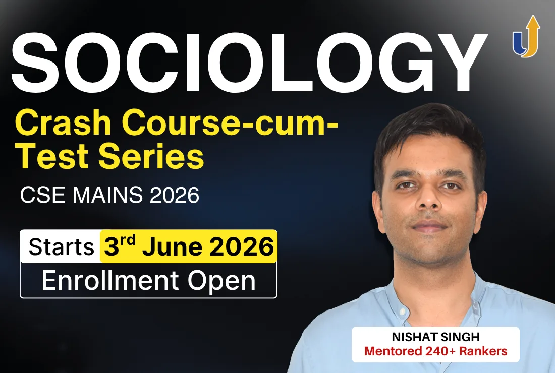 Sociology Optional Crash Course and Test Series 2026