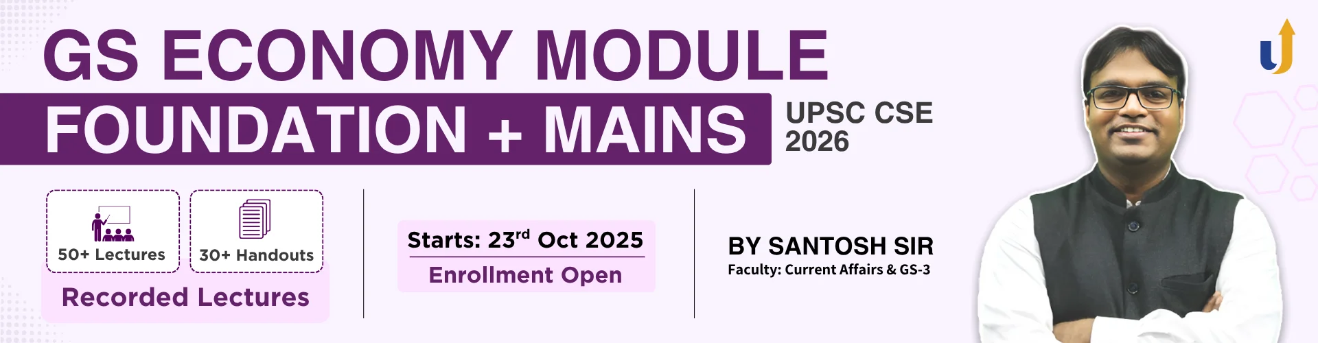 GS Economy Foundation and Mains 2026 by LevelUp IAS