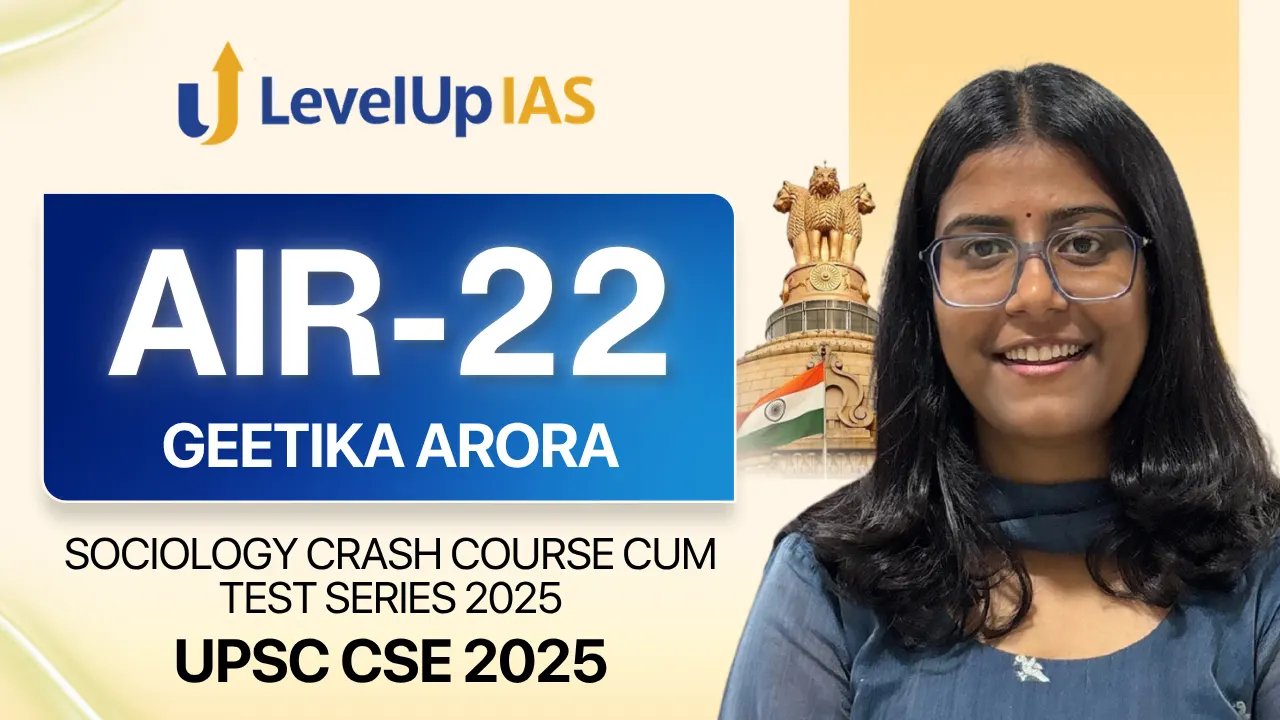 AIR 22 Sociology topper testimonial