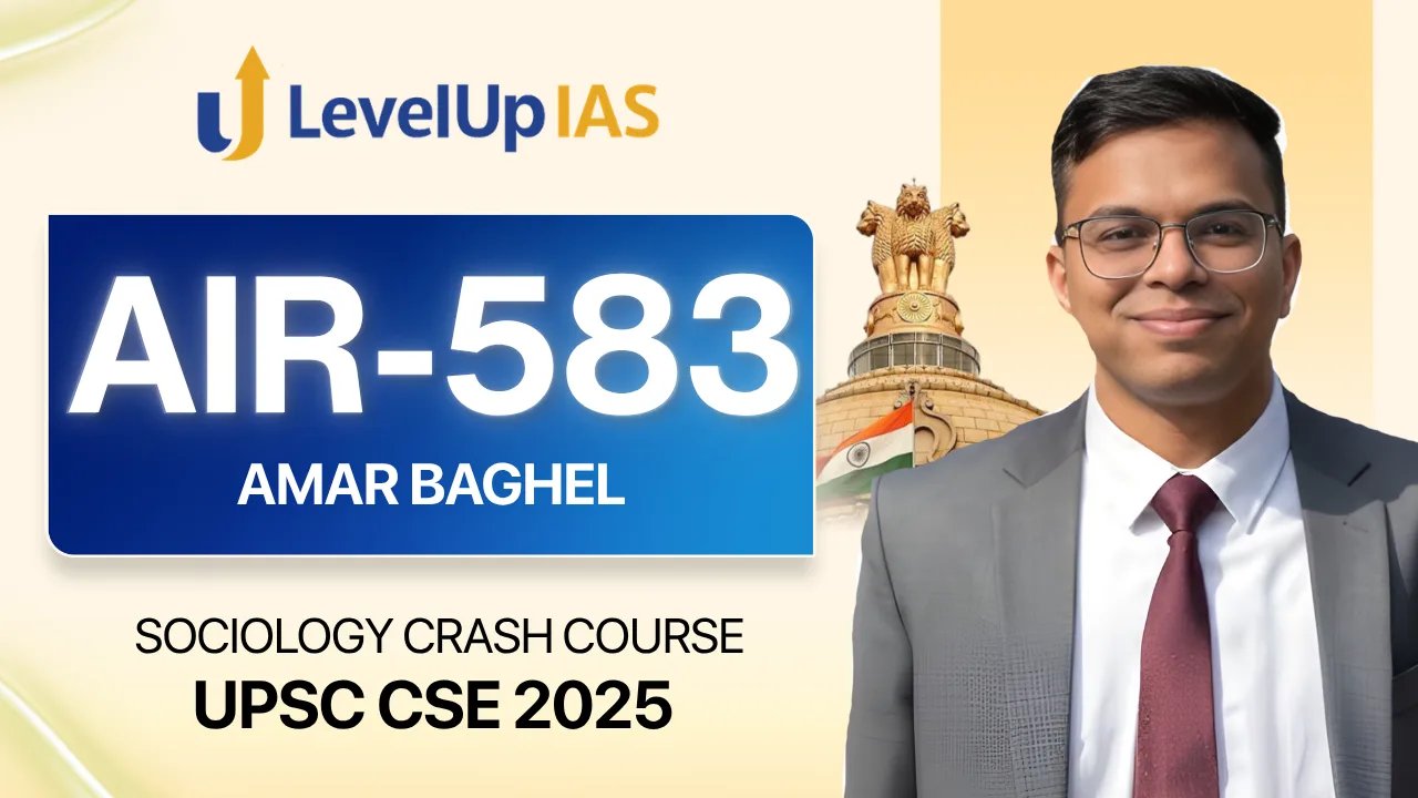 AIR 583 Sociology topper testimonial