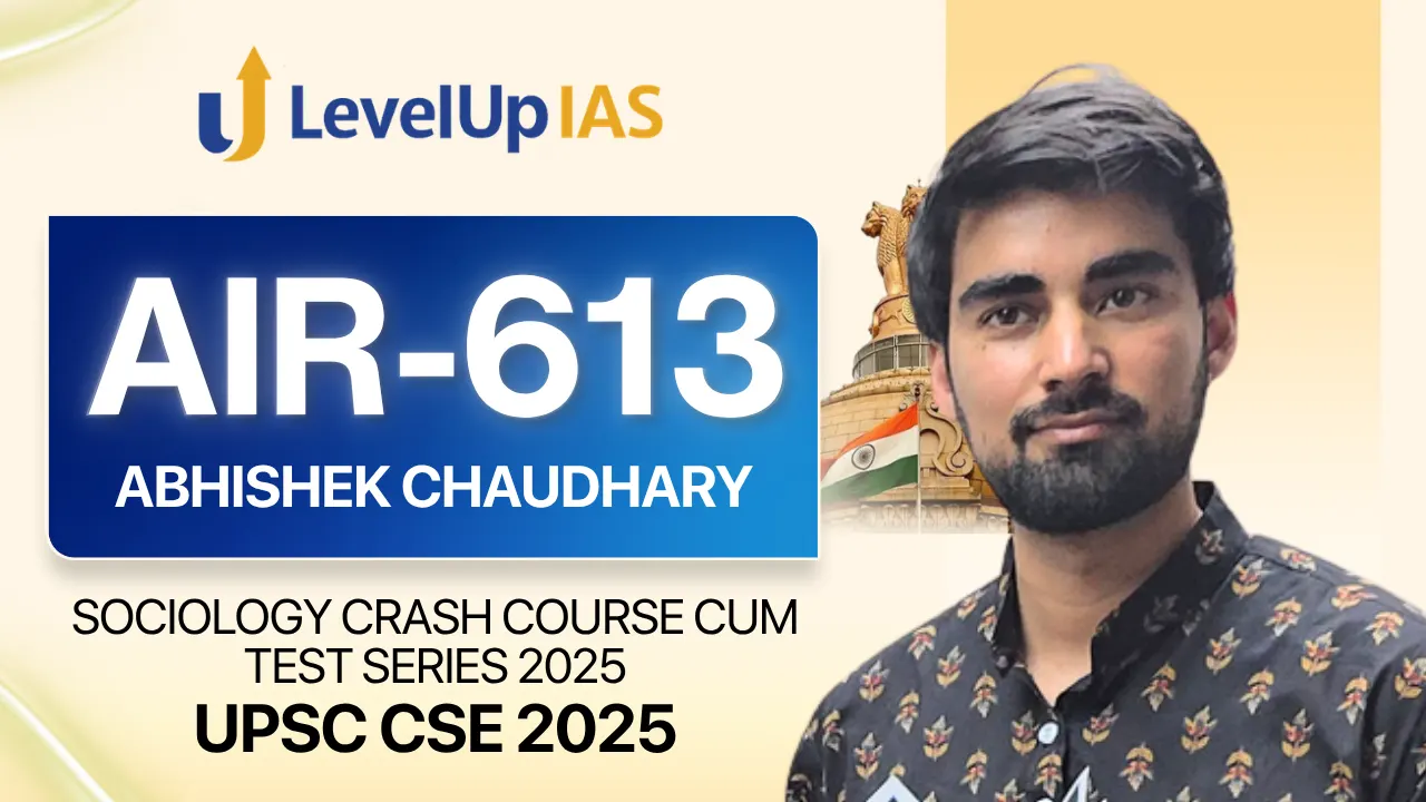 AIR 613 Sociology topper testimonial