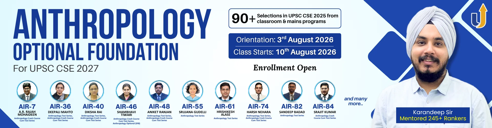 Anthropology Optional Foundation 2.0 by Karandeep Singh Sir