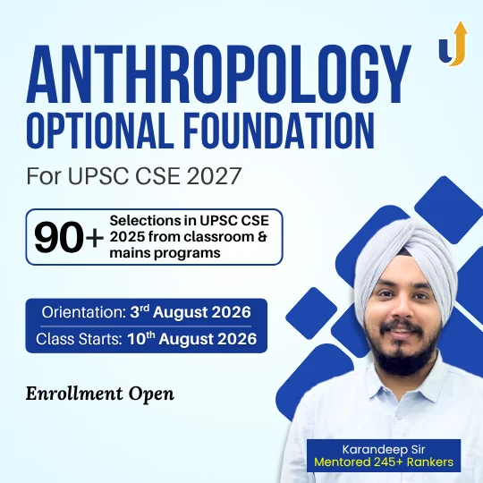 Anthropology Optional Foundation 2.0 by Karandeep Singh Sir