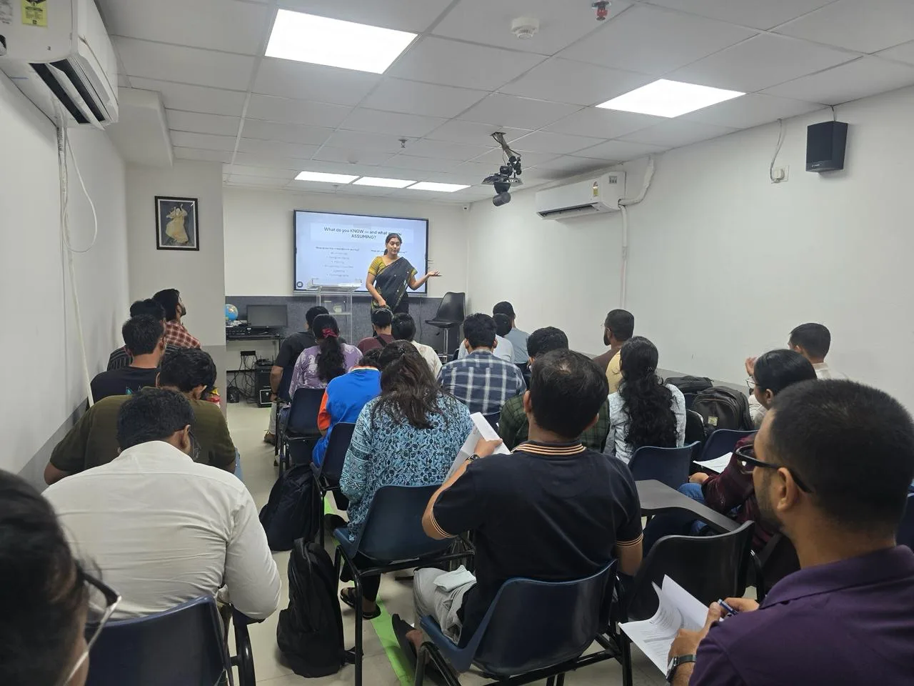 Aspirants attending Winning the Mind Game workshop at LevelUp IAS