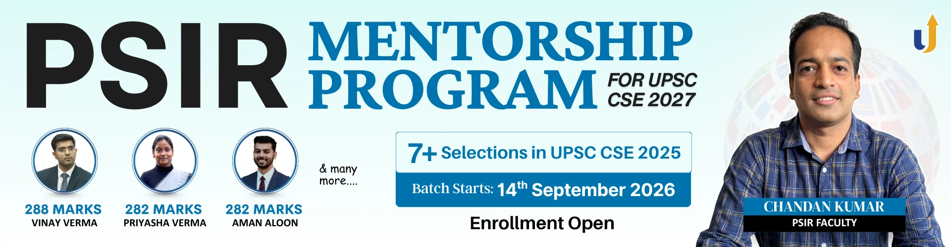 UPSC PSIR Mentorship Program 2027 — LevelUp IAS