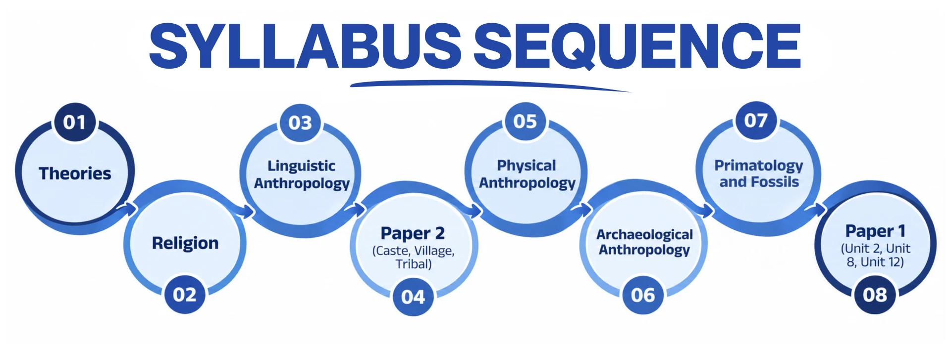 Anthropology DAMP 2027 syllabus sequence
