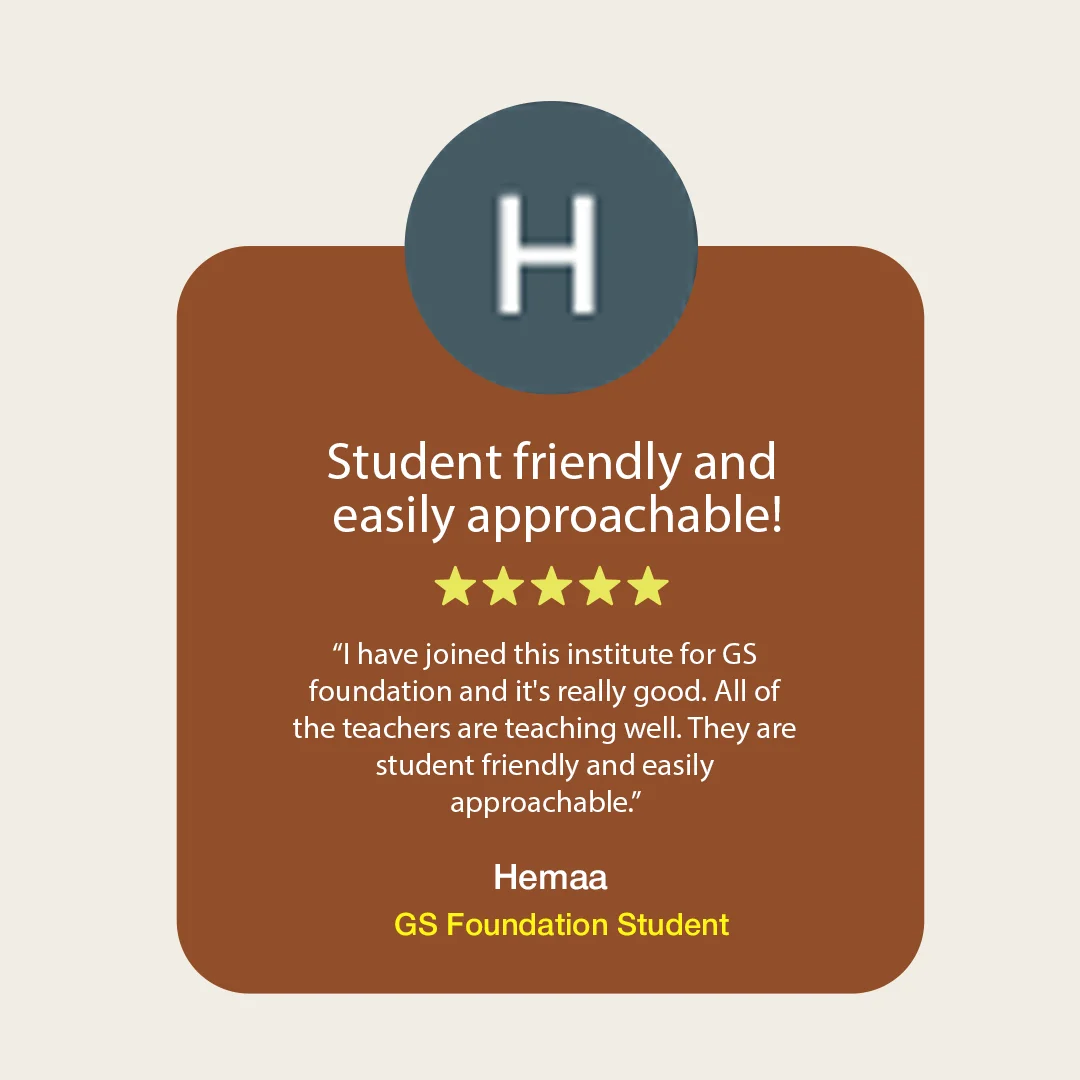 Student review from Hemaa about the GS Foundation programme