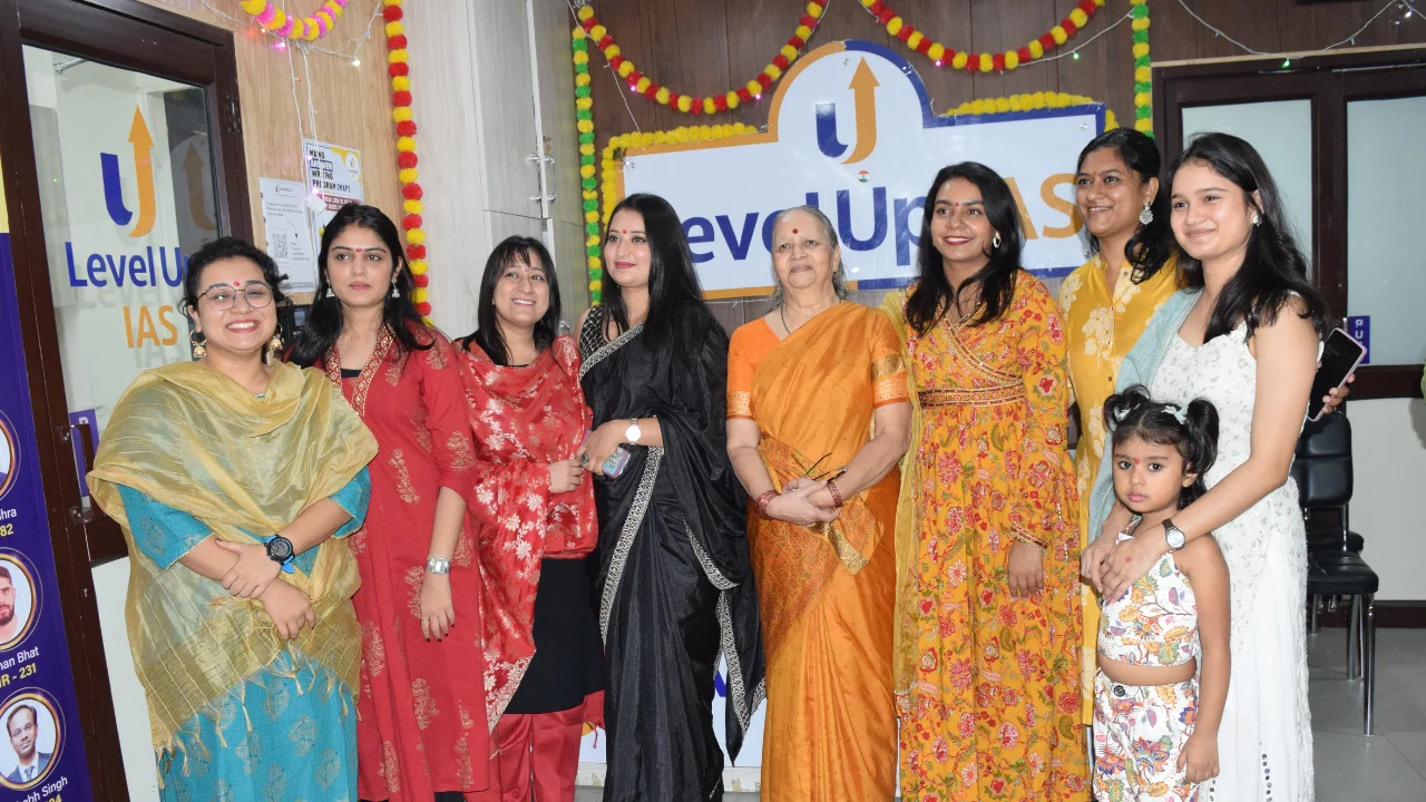 Colleagues celebrating at the LevelUp IAS office