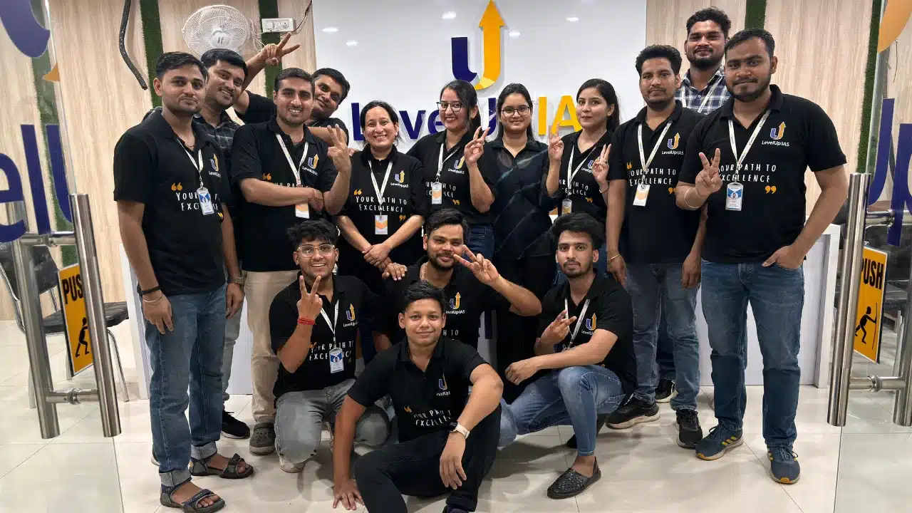 Team members at a LevelUp IAS workplace event
