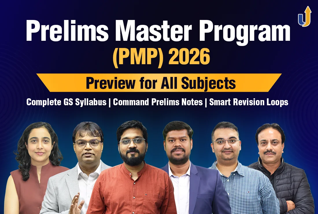 PMP Plus 2026 — Prelims Master + CSAT Master + Target Prelims CA — banner