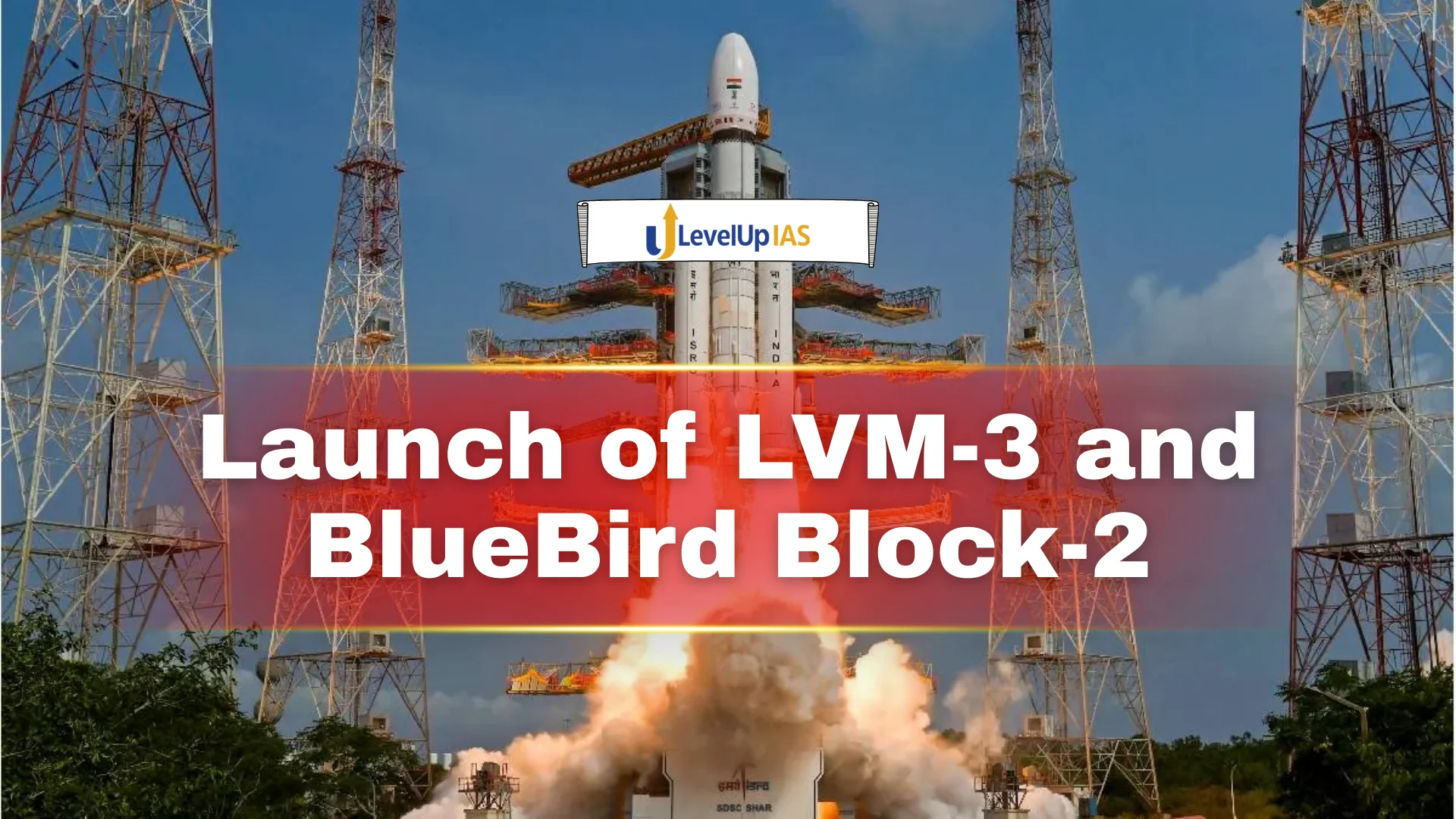 Launch of LVM-3 and BlueBird Block-2 | LevelUp IAS